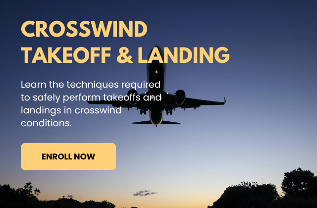 Crosswind Takeoff and Landing